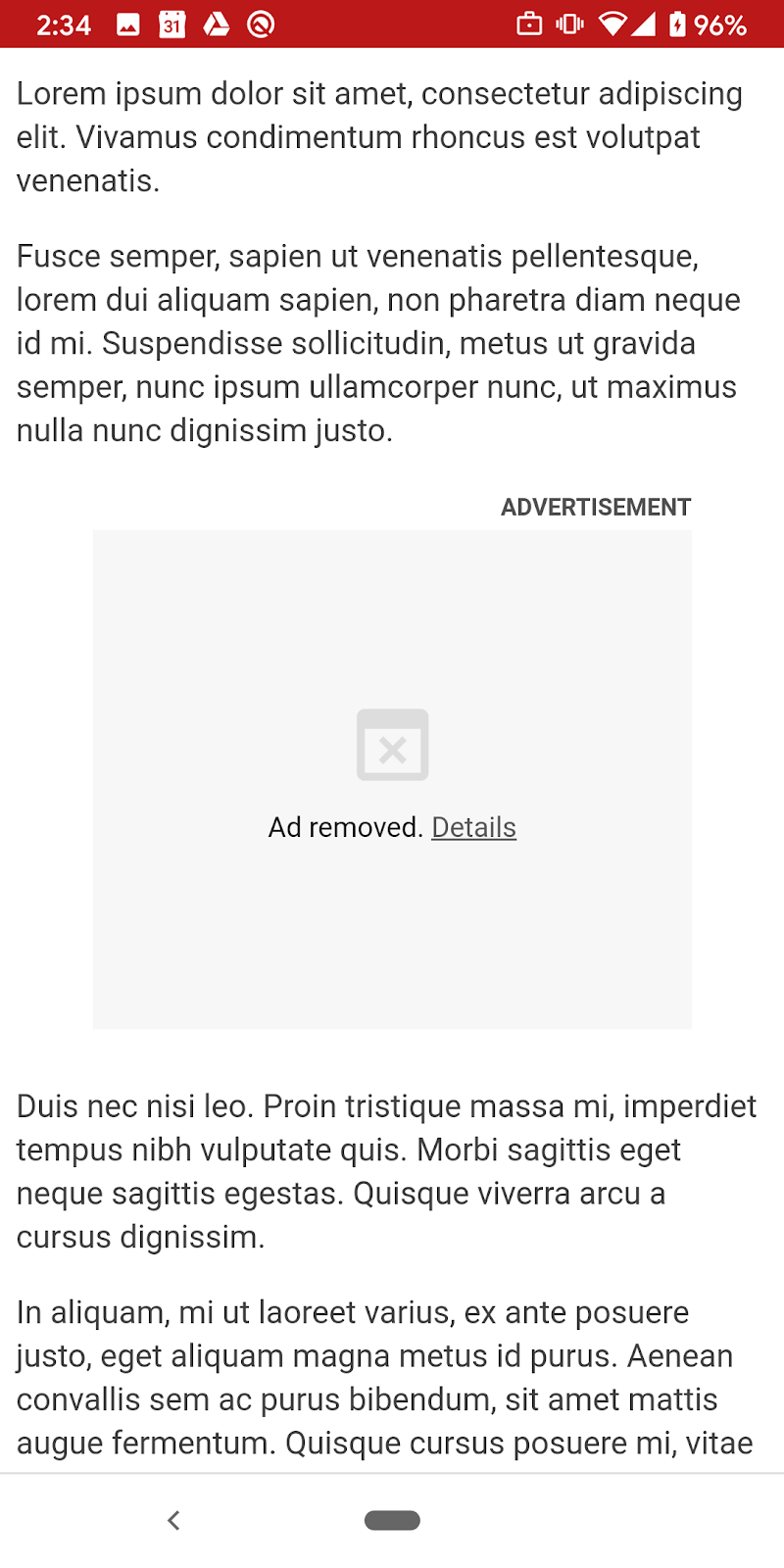 Блокировка тяжелой рекламы в браузере Chrome