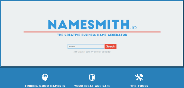 Генератор доменных имен Namesmith 