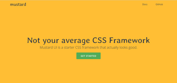 CSS фреймворк Musturd UI