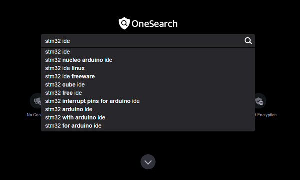 Анонимный поисковик OneSearch